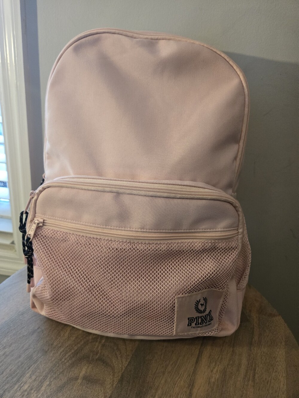 VS PINK Classic Canvas Backpack (Dollhouse Pink) - Picture 3 of 10